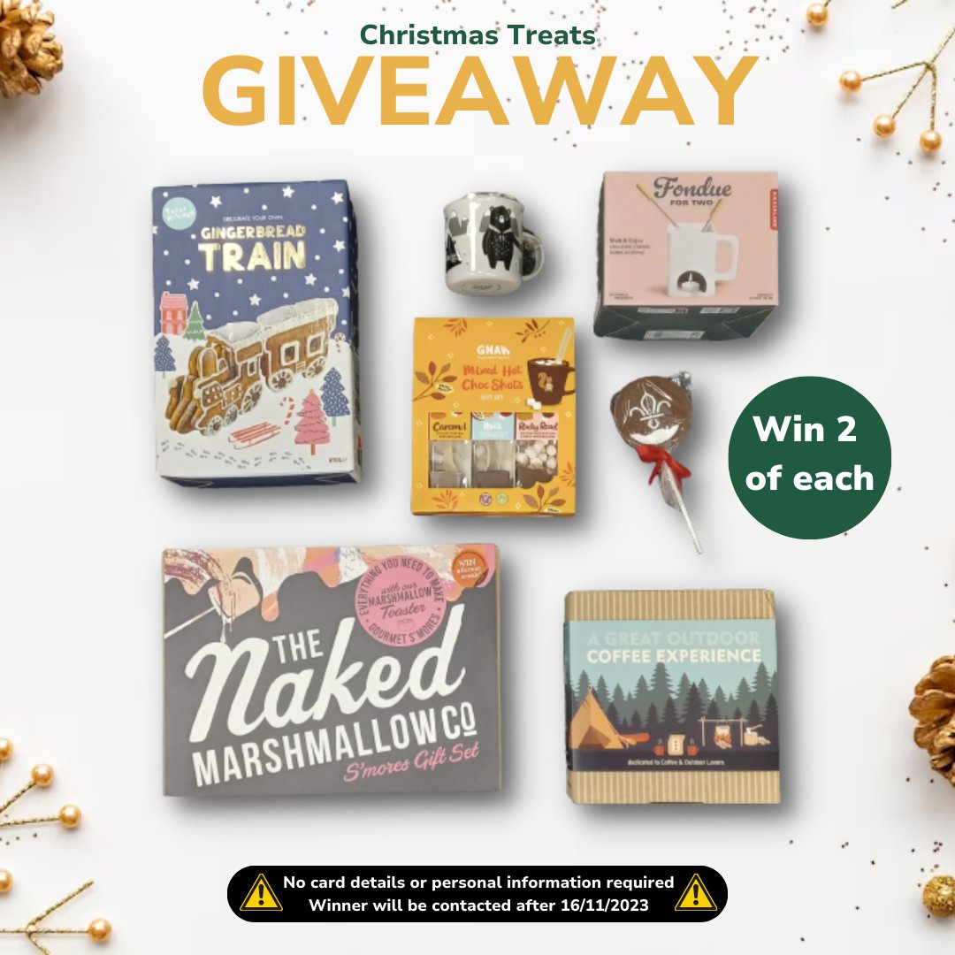 For a chance to win delicious delights from our Christmas range,
✔️ Like and retweet this post 
✔️Comment your favourite way to enjoy hot chocolate.
🏆 Entries close at 23:59 on Thursday, 16/11/23. UK only.
📢Winner will have 36 hrs to reply, or we'll choose a new one.
