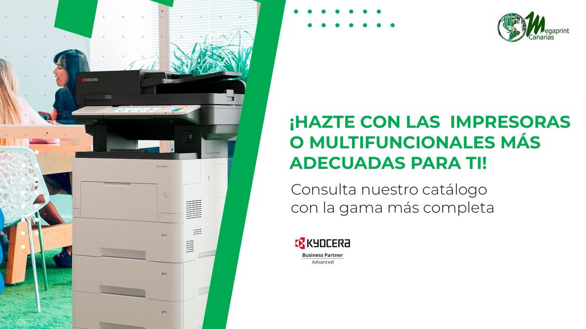 📊Tanto si tu negocio requiere simplemente impresiones sencillas, como si se dedica a la #AltaProducción, en <a href="/KYOCERA_DS_ES/">KYOCERA DS España</a>, tienen la impresora o multifunción más adecuada para ti.

🖨️¡Consulta nuestro catálogo con la gama más completa!

¡Contáctanos! ➡️ow.ly/v3WZ50Q71mO