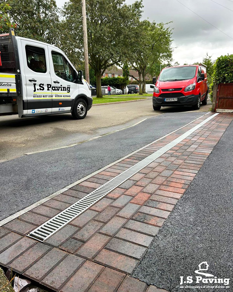 New tarmac driveway &amp; drop kerb installed #jspaving #driveways #dropkerbs #tarmac