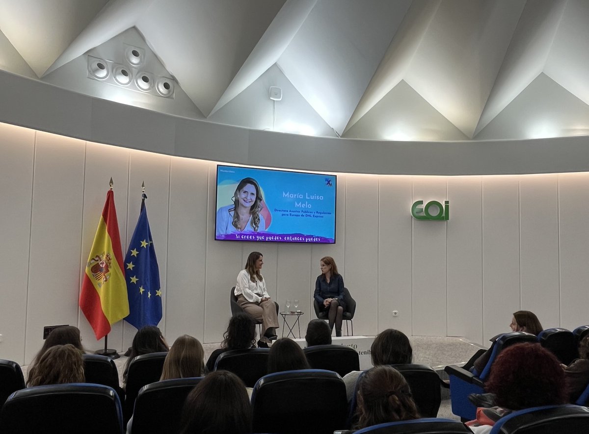 <a href="/MLMelo/">María Luisa Melo</a> <a href="/DHLexpress/">DHL Express</a> <a href="/LomanaGloria/">Gloria Lomana</a> 🎙<a href="/MLMelo/">María Luisa Melo</a>, Directora de Asuntos Públicos y Regulación para Europa de <a href="/DHLexpress/">DHL Express</a>, en #WomenXWomen:

📈“La clave del éxito no es tener miles de contactos; la clave está en tener la capacidad de cultivarlos y tener sensibilidad. Hay que ser muy humilde, trabajar las relaciones y