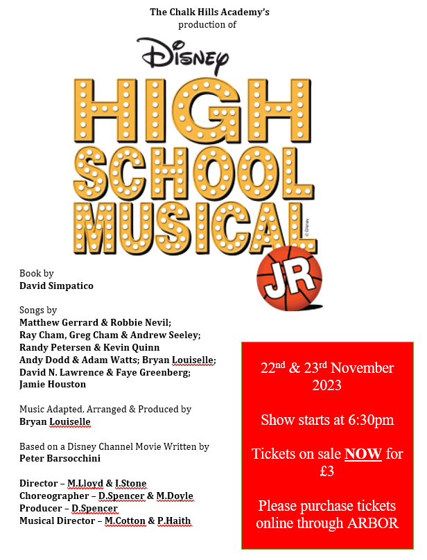 TheChalkHills's tweet photo. 8 days to go! Have you got your tickets yet?
#AllInThisTogether #HighSchoolMusical https://t.co/XE3ReDqds8