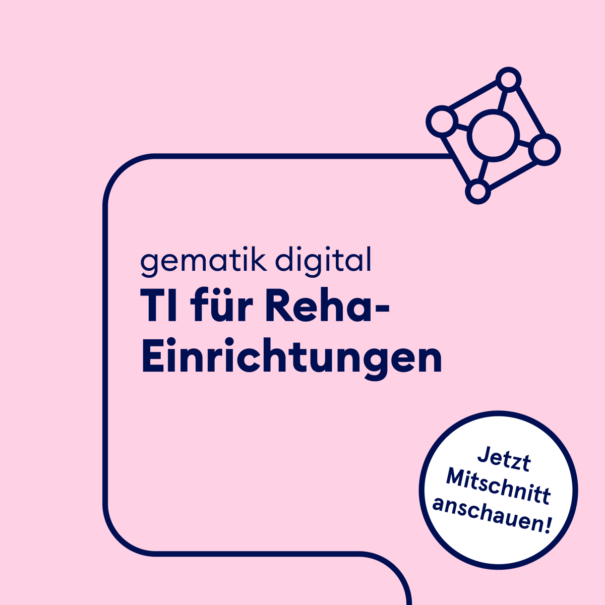 Am 8.11. haben wir bei #gematik #digital über die Potenziale von #KIM & künftigen #TIMessenger-Lösungen für die #Reha gesprochen. Den Mitschnitt gibt's hier: youtube.com/watch?v=Ew8WKz…