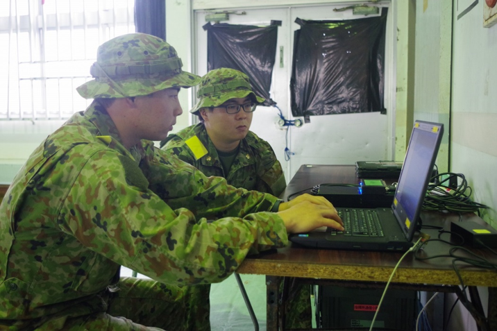 jgsdf_gcc_ardb's tweet image. 【05JX④ Disaster drill】
ARDB is participating the Exercise 05JX. During the disaster drill hosted by Yonaguni town, ARDB supported the video transmission of the MEDEVAC, and we could introduce our disaster relief capability to the local residents.
#ARDB #JointeXercise