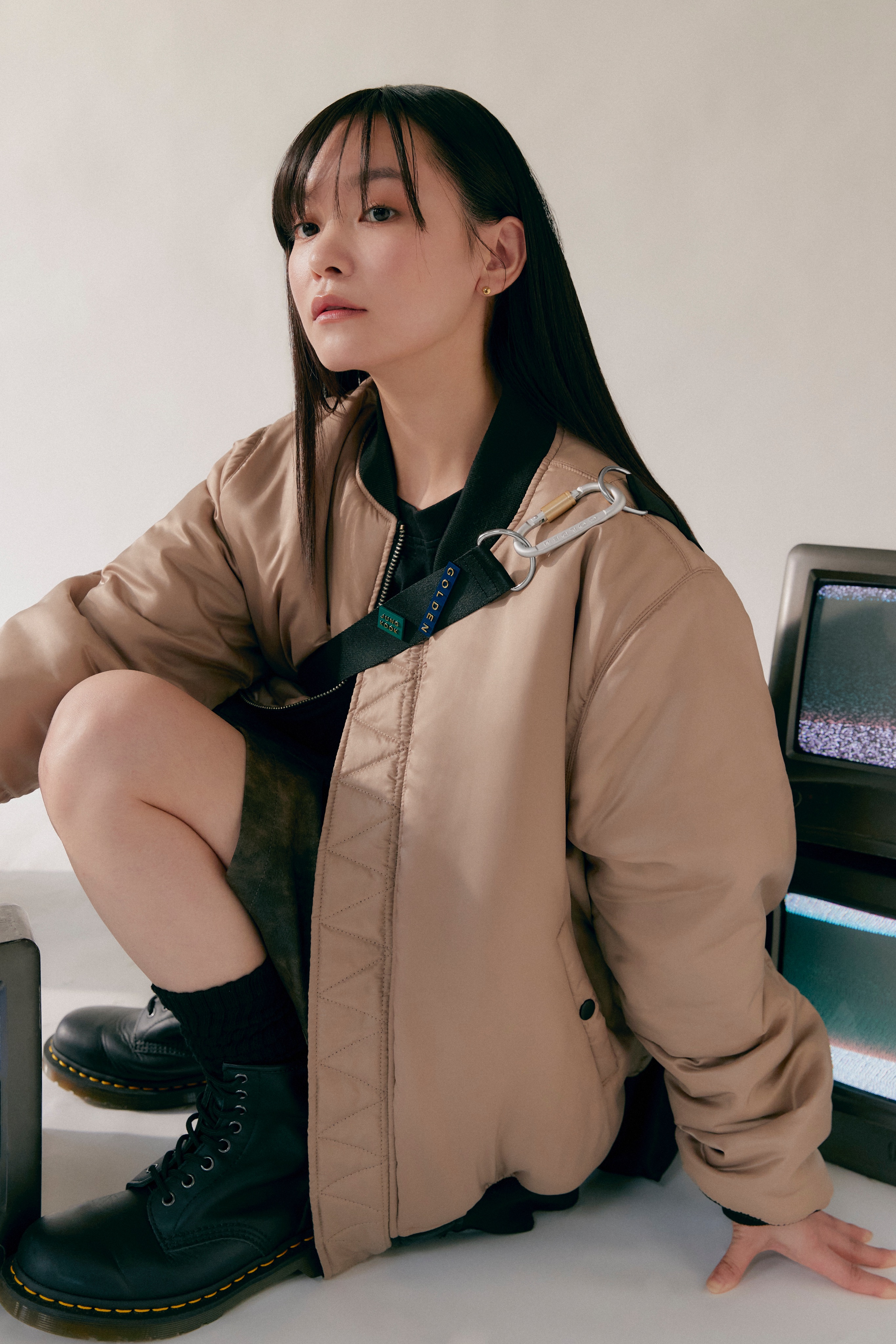 GOLDEN] ジョングク BOMBER JACKET