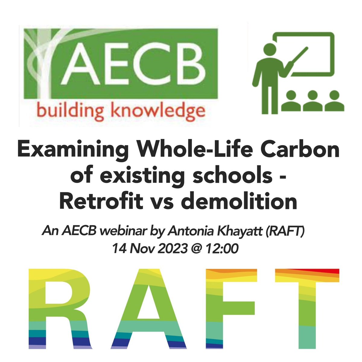 In my #AnadaptaDiary: 
<a href="/AECBnet/">AECB</a> webinar: Examining the Whole-Life Carbon of Existing Schools – Retrofit vs Demolition. With Antonia Khayatt <a href="/retrofitaction/">Retrofit Action For Tomorrow</a>. asbp.org.uk/partner-member…