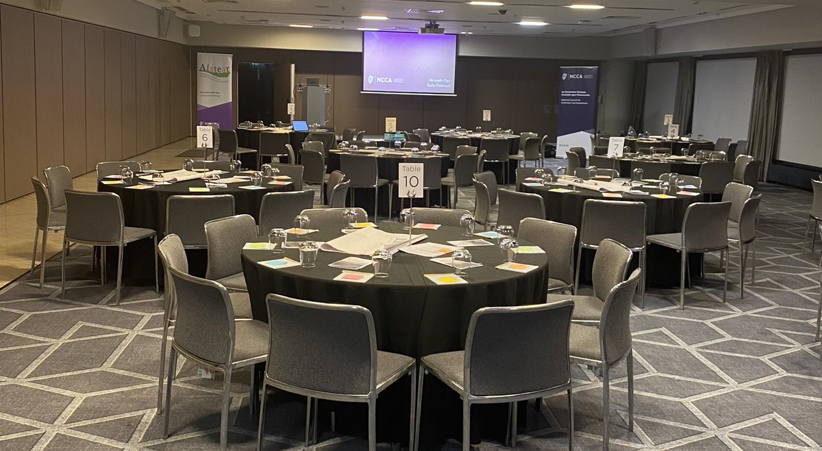 We are looking forward to welcoming a wide range of stakeholders to today’s Updating Aistear Consultation Event in Croke Park.