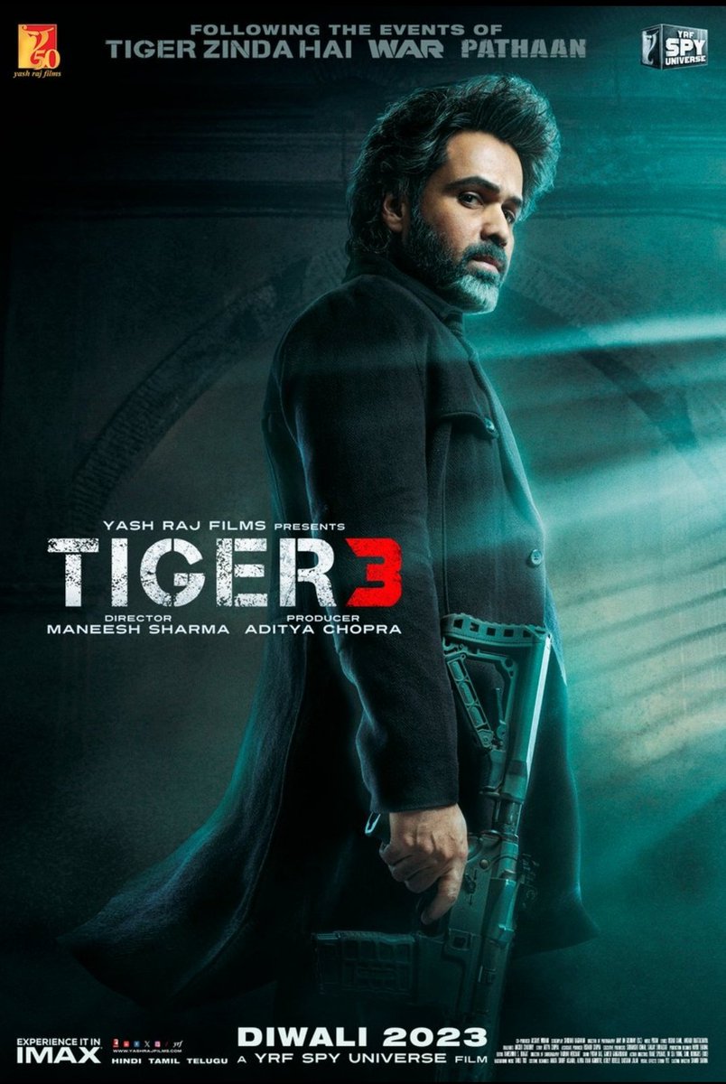 Watched #Tiger3! Emraan Hashmi <a href="/emraanhashmi/">Emraan Hashmi</a>, you were terrific throughout. Watching you on the big screen is always a joy ❤. I still can't get the theme music of yours out of my head. Total paisa vasool 🔥