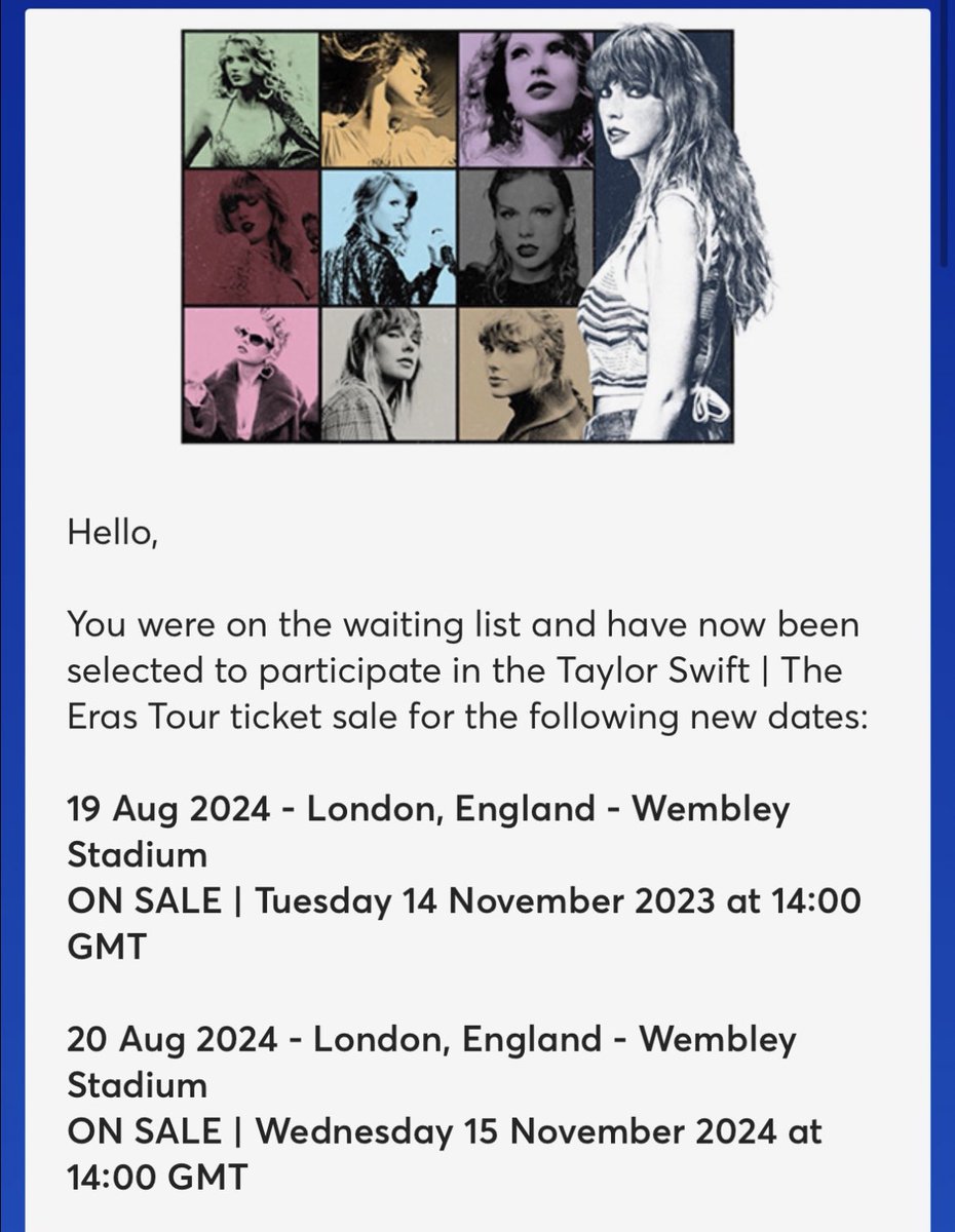 The Eras Tour UK & Ireland tweet media