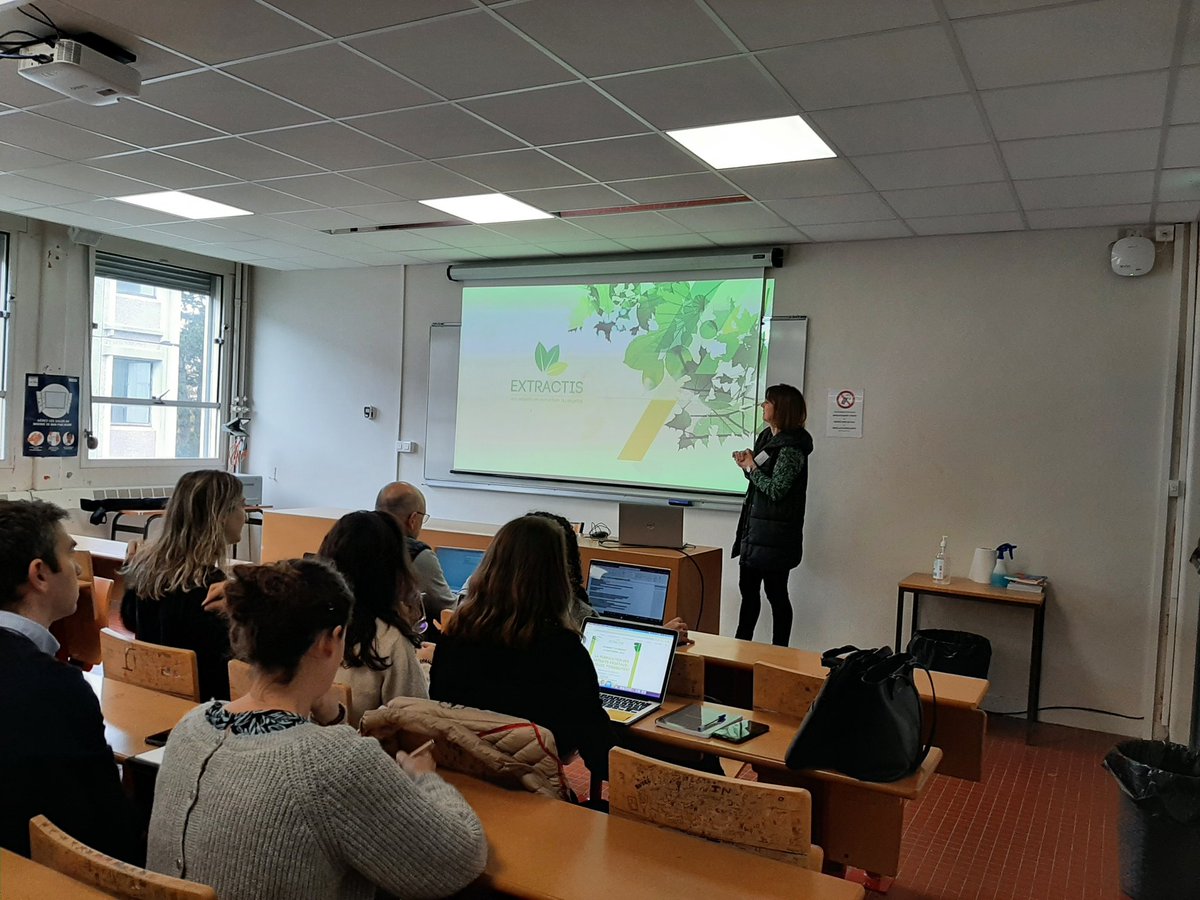 La journée technique d'<a href="/_EXTRACTIS_/">EXTRACTIS</a> vient de débuter. Une cinquantaine de participants sont venus échanger sur les technologies de purification des extraits végétaux. <a href="/IUTAMIENS/">IUT AMIENS</a>