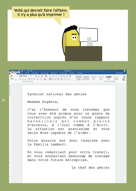 LibrairieLapin's tweet photo. [#Horscollection]
C'est vrai que ça peut toujours servir ! 
Eugénie de l'orthographe, les règles méchantes de @APonsonnet &amp; @DBerryPatates à retrouver sur 👉 https://t.co/eUsMlxKVS7 https://t.co/iq3WDGkOaw