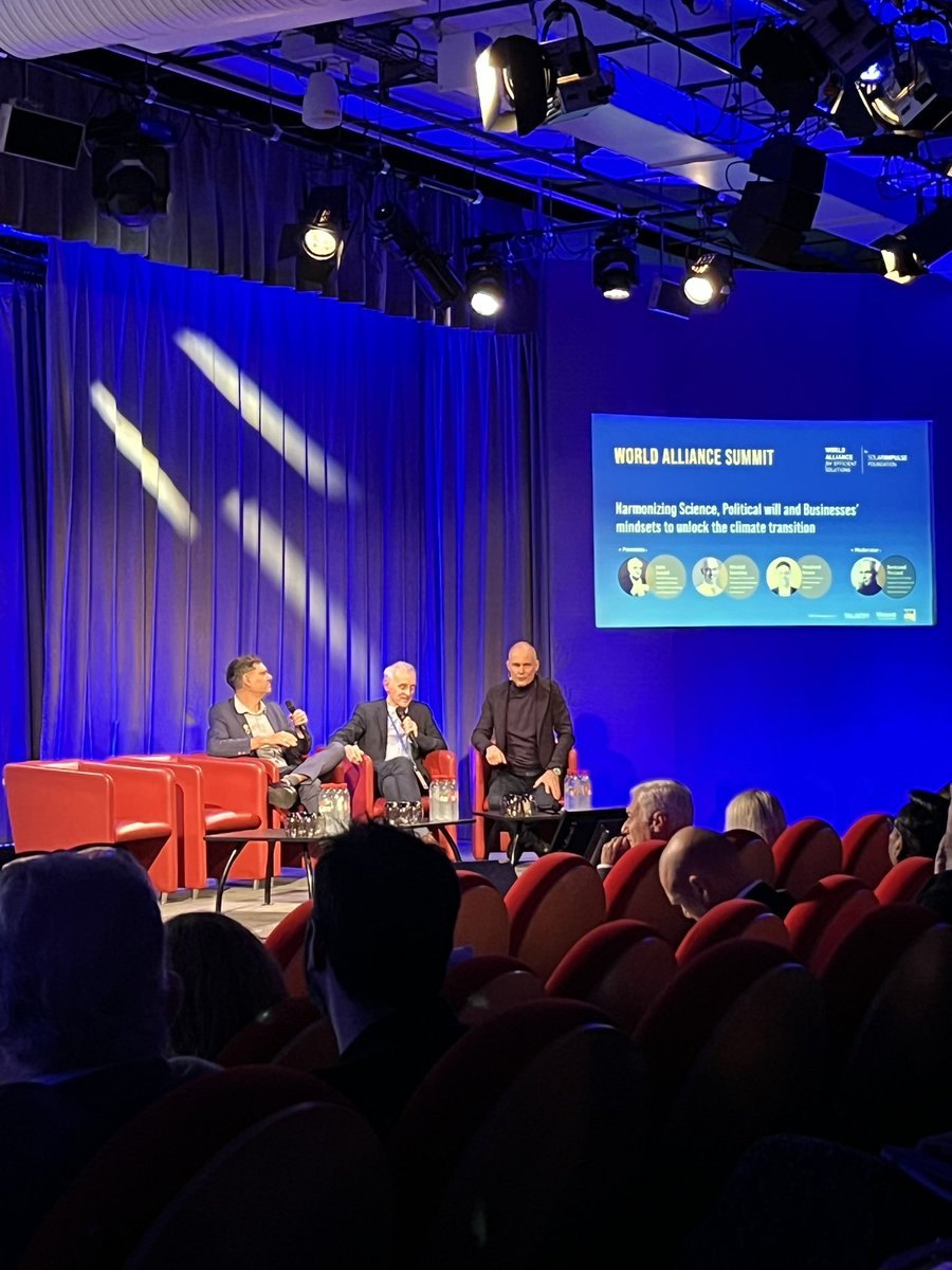 Lecocq_dom's tweet image. #WAS2023 World Alliance Summit by @solarimpulse Day2
#ClimateTransition
@bertrandpiccard: “The vast majority of the population needs a different narrative
A #narrative that can gather people around a common goal
To reconcile ecology &amp;amp; economy
Taking action today is possible!”