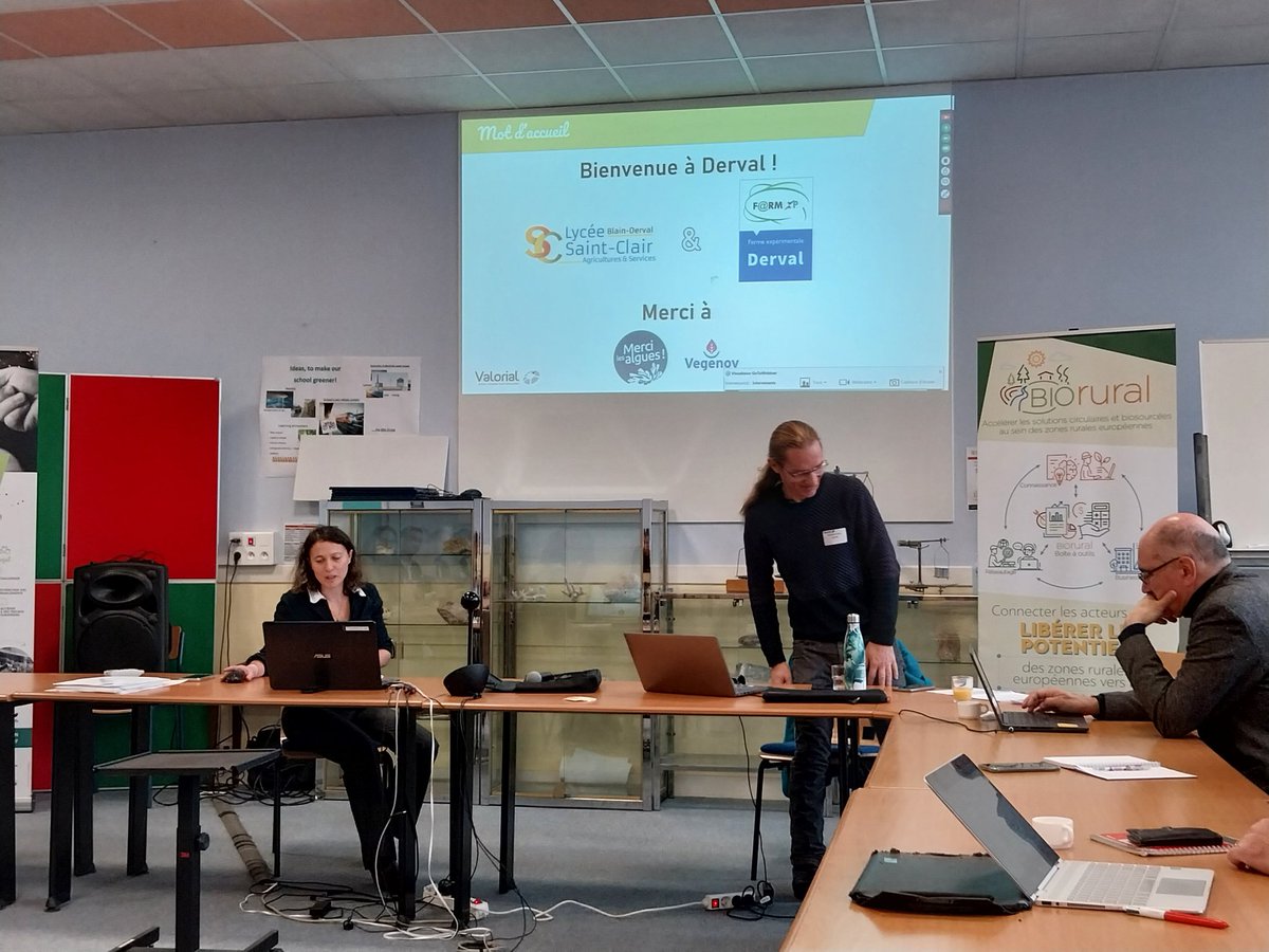 B_Rouille's tweet image. Lancement de la journée &quot;Climat 2050 : quels systèmes de productions robustes et adaptés ?&quot; par @Pole_Valorial à #Derval 

Avec les travaux #ClimatVeg &amp;amp; #METHALGUES pour @InstitutElevage

#farmxp