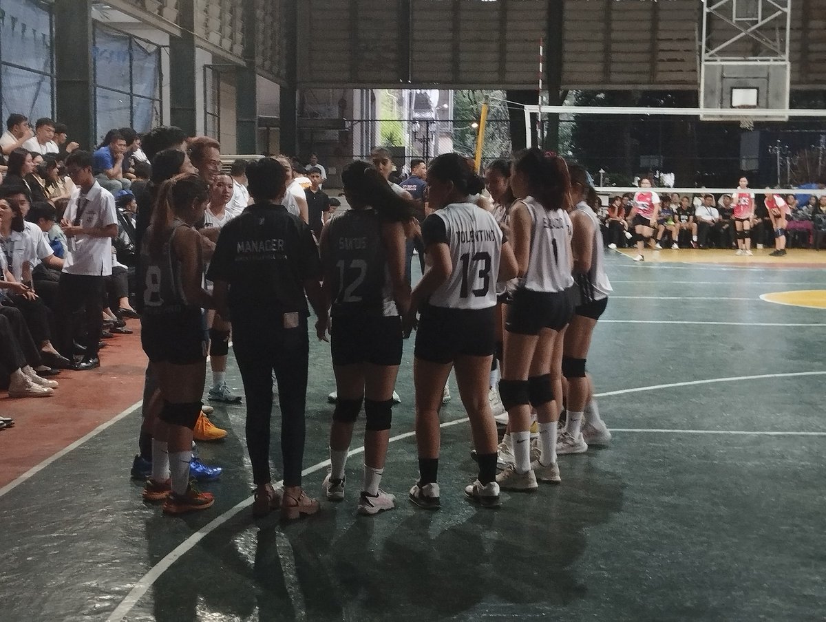 ThomasianEngr's tweet photo. LIVE UPDATES of Thomasian Goodwill Games A.Y. 2023-2024: ENGG vs CICS | Women’s Volleyball Team https://t.co/RUGJNc2Jt6