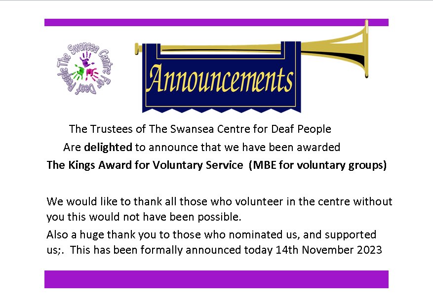 #KAVS2023 <a href="/TalkingHandsCYP/">Talking Hands CYP</a> <a href="/DEFFO_Cymru/">DEFFO!</a> <a href="/crtconsultant/">crtconsultanttrainer</a> <a href="/Dukevfr/">Anthony (Tony) Evans (Sign name 'Laughing')</a> <a href="/BritishDeafNews/">British Deaf News</a> <a href="/CWVYS/">CWVYS</a> <a href="/RobinsTalbot/">Helen Robins Talbot🏴󠁧󠁢󠁷󠁬󠁳󠁿 she/her</a> <a href="/TilliaP/">Talina Jones</a>