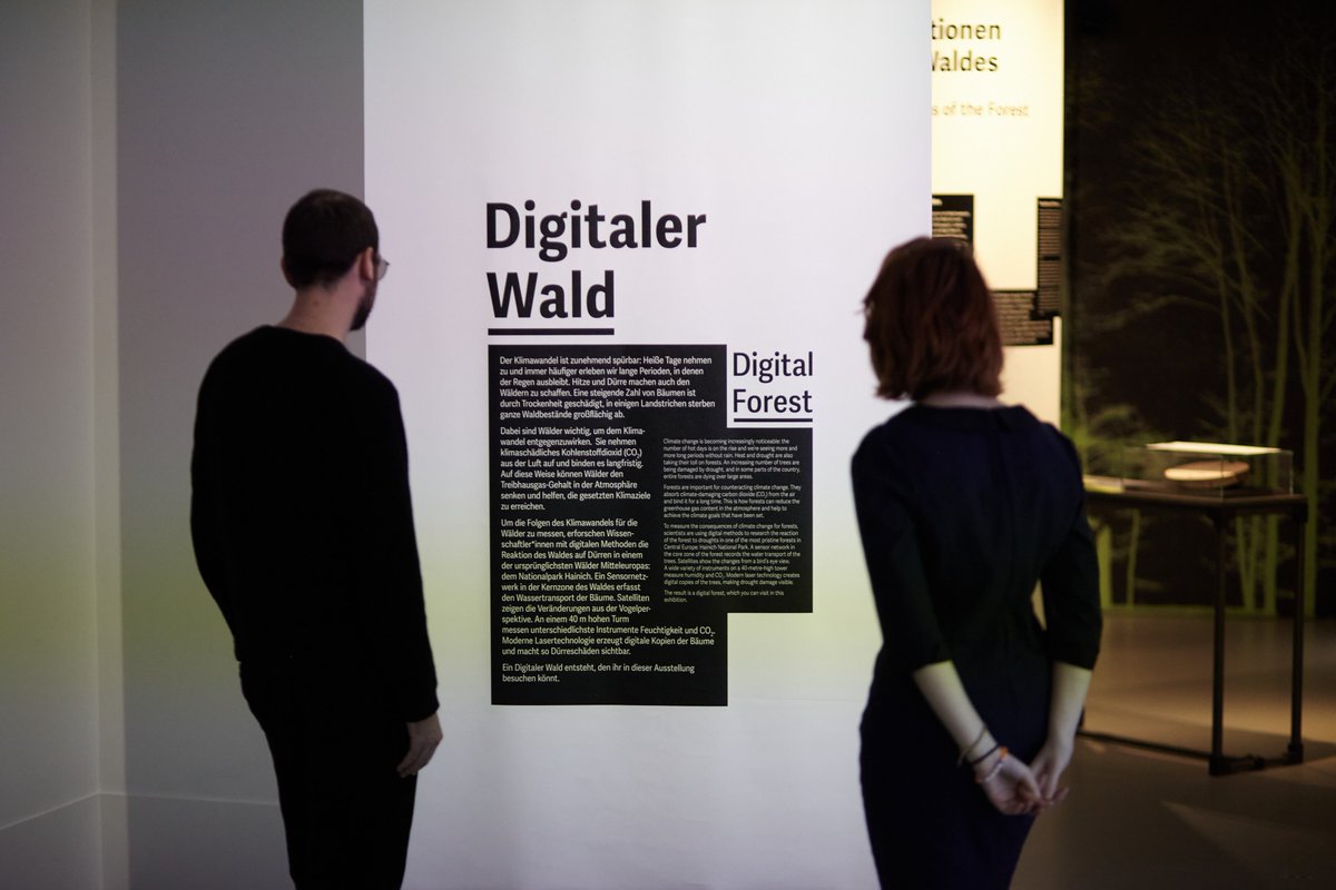 Die Ausstellung „#DigitalerWald“ bietet exklusive Einblicke in modernste #Klimaforschung zu sehen im Freiraum #ForumWissen! Im Kontext der Ausstellung gibt es ein großes Programm an Workshops &amp; mehr!
🌿
forum-wissen.de/digitaler-wald/