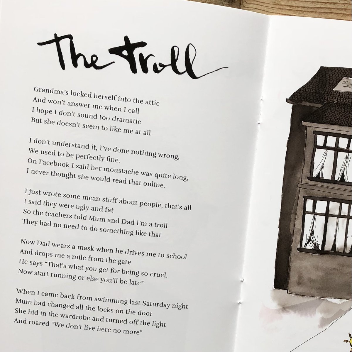 For anti-bullying week here’s a poem about online bullying, from our online safety book for children: Beneath the Screen #antibullyweek #onlinesafety #children