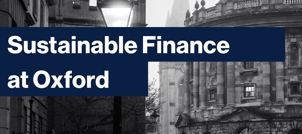 We're recruiting a Research Assistant in #NatureFinance to contribute to our #sustainablefinance research on nature and biodiversity, agriculture and land use.  Apply by 8th Dec: my.corehr.com/pls/uoxrecruit… #AcademicTwitter #phdchat

@TheSmithSchool @oxfordgeography