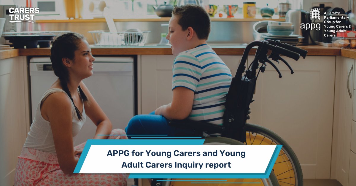 The first-ever parliamentary inquiry into young carers has revealed a lack of support is having a devastating impact on their life opportunities The @APPGYCandYAC inquiry report shows the far-reaching impact on education, wellbeing, employment and more: carers.org/APPGinquiry