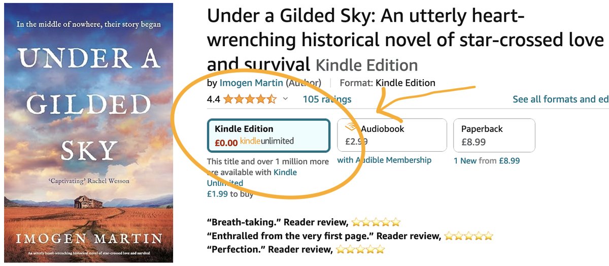 📢My #TuesNews My debut novel is now available on Kindle Unlimited. All KU subscribers who love historical romance can get downloading! geni.us/176-al-aut-am Delighted to have over 100 reviews - thank you to all my readers. #NewsOnTues #HistoricalFiction #histfic
