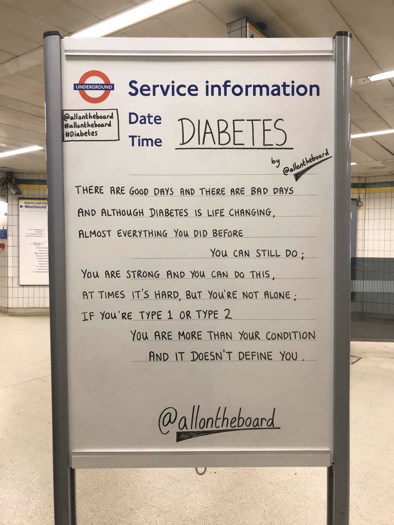 Today is World Diabetes Day. There are good days and there are bad days, but no matter how hard it gets you are more than your condition and it doesn’t define you. #WorldDiabetesDay #Diabetes