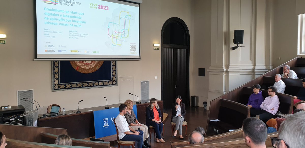 ProjectVIADUCT's tweet image. Our good practice... in practice! 🇪🇸

One of the VIADUCT semester 1 good practices from @unizar: the Aragon Entrepreneurship Week just came to an end. This inspiring endeavour involved many organisations and exciting events.

Read more on our website: bit.ly/3MM9lJZ