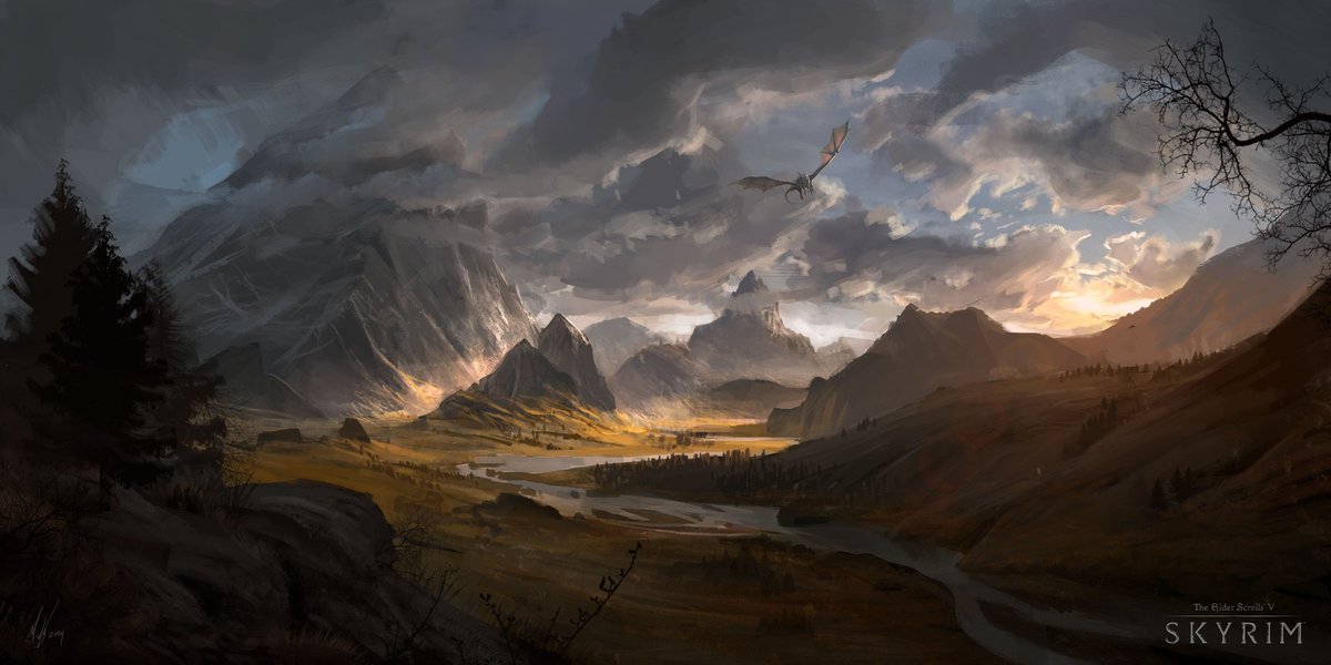「Fan art | The Elder Scrolls    」|THE ART OF VIDEO GAMESのイラスト