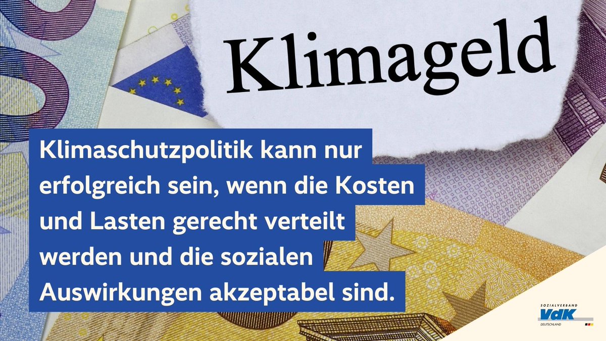 Heute tagt der #Sozialklimarat, um über eine sozial gerechte #Klimapolitik zu sprechen. Der #Klimaschutz muss unbedingt vorangetrieben werden, aber nicht jede Klimaschutz-Maßnahme der Bundesregierung war sozial gerecht! Einen sozialen Ausgleich könnte das #Klimageld schaffen.