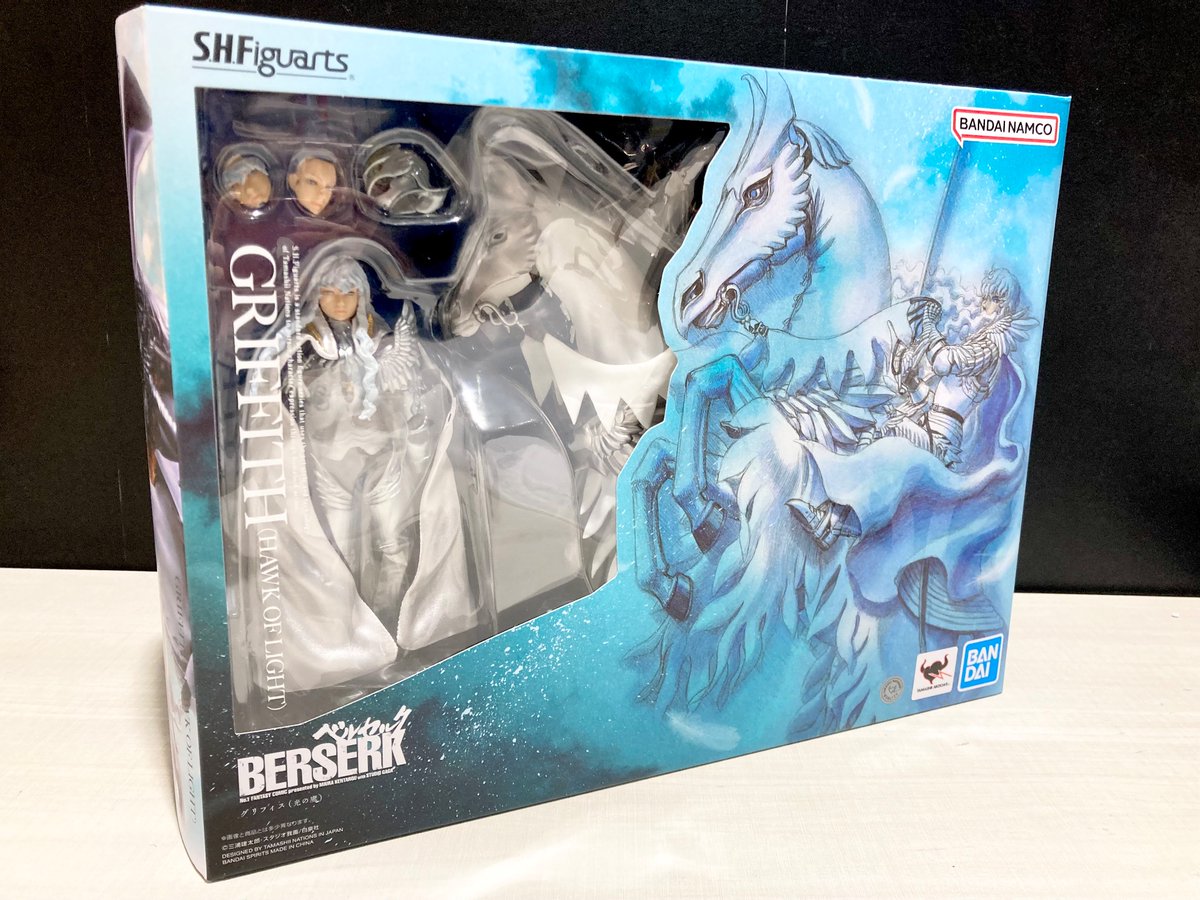 十年後ベルフェゴール CCG 白スーツ サインあり ✨新入荷✨ 【#ベルセルク】 「S.H.Figuartsグリフィス（光の鷹