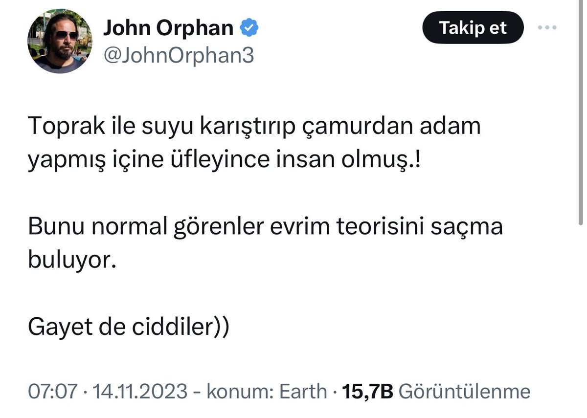 Ben özgür düşünceden yanayım fakat ; Atatürk’e pantalonu yamuk diyeni bile tutuklayan hukuk ,Allah’a küfredenleri neden es geçiyor.Sadece merak ??
@JohnOrphan3