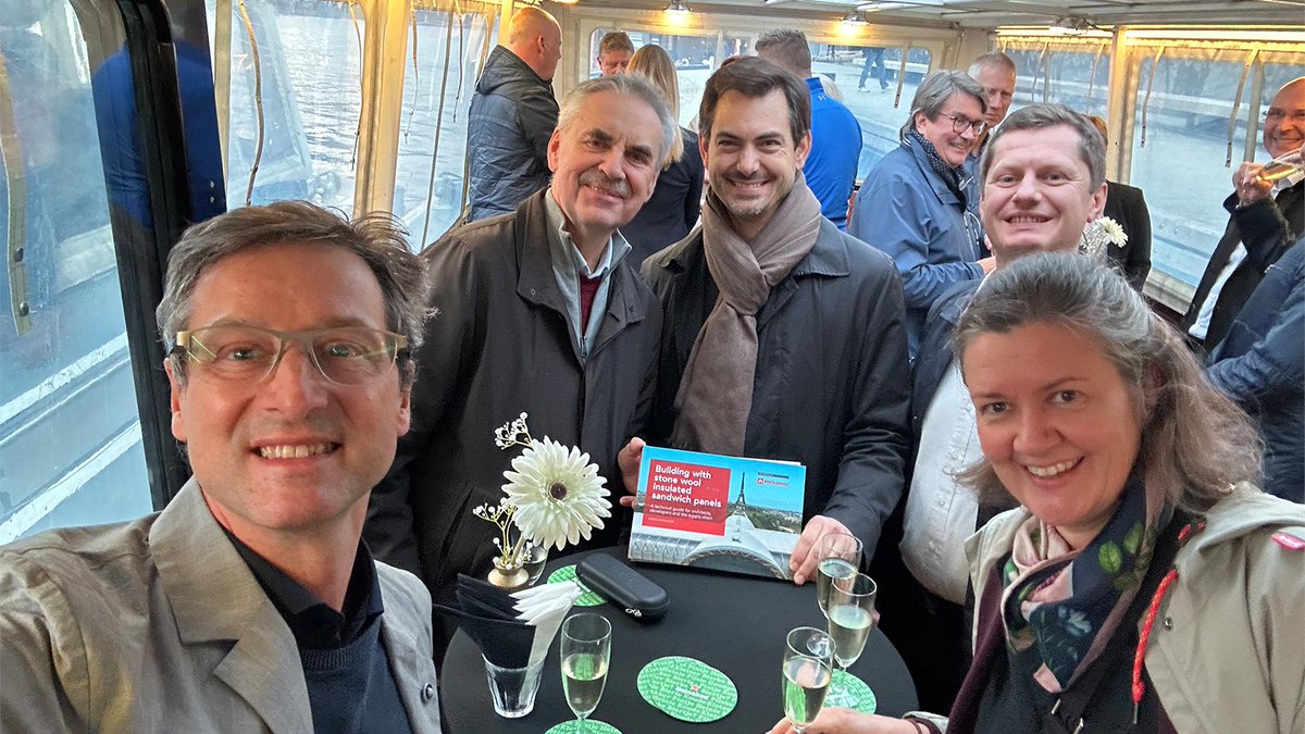 ThisDefinition's tweet image. Our #comms experts worked with a team at @polimi led by Prof Imperadori to develop content for @ROCKWOOLgroup&apos;s new book, ‘Construction with stone wool insulated sandwich panels’. 🙌

Here they are at the Panels &amp;amp; Profiles Congress unveiling their work #engineeringpr