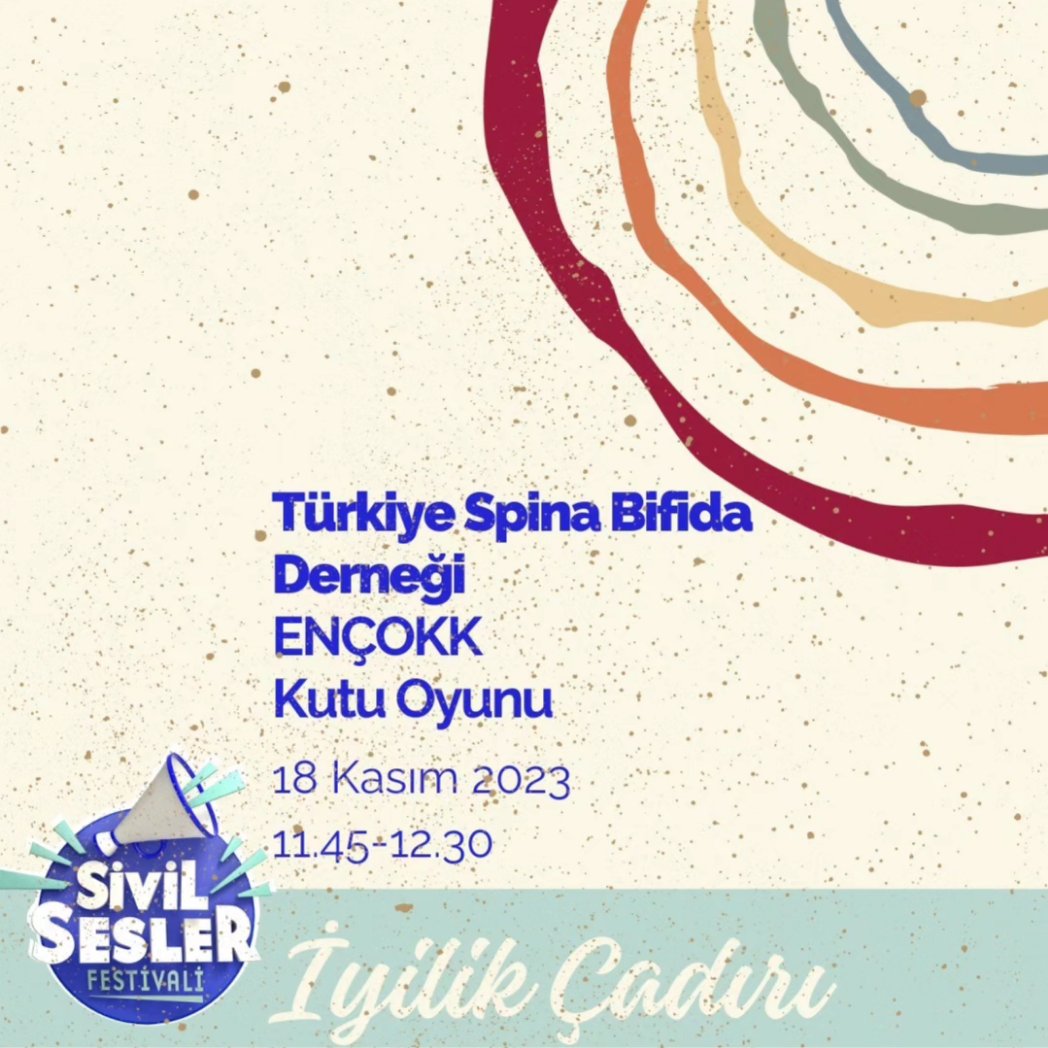 #ENÇOKK
#kutuoyunu ile #sivil sesler festivalindeyiz. Oyunumuzla tanışmak ve oynamak için, çocukların katılım hakkı ve engelli çocuklar hakkında konuşmak için iyilik çadırına bekliyoruz. <a href="/stgmdernegi/">STGM Derneği</a> <a href="/trspinabifida/">Türkiye Spina Bifida Derneği</a> <a href="/EUDelegationTur/">AB Türkiye Delegasyonu🇪🇺EU Delegation to Türkiye</a>