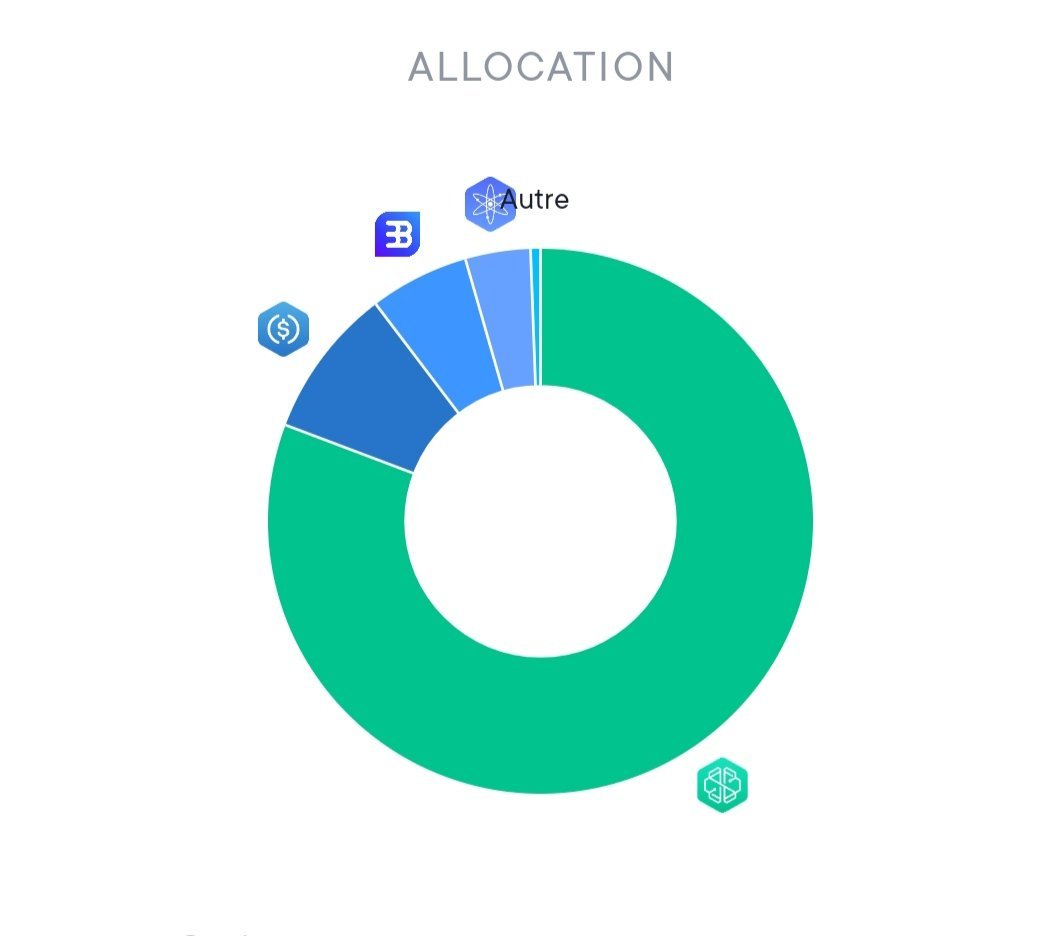 Borger maximaliste ma première position🤩🦾 mais je conseille aux amis de rentrer dans la #thématique #BestBlokchains qui reste pour moi la meilleure façon de prendre des profits au prochain bullrun simplicité et sécurité parfait pour les débutants #BetterThanCEX #WeAreSwissBorg