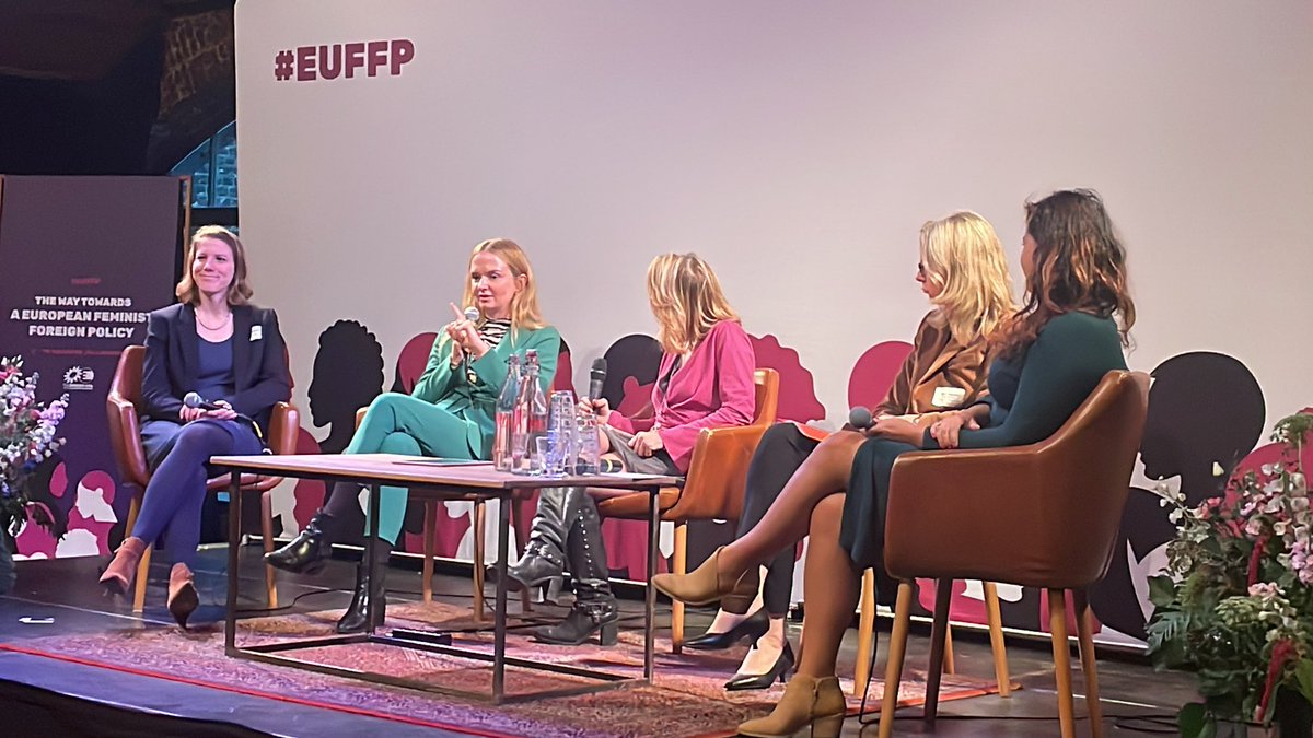 .@Kristina_Lunz, Co-Founder and Co-Executive Director, Centre for Feminist Foreign Policy @feministfp „Foreign policy making has been the policy making of male elites. We need a new radical approach, putting those in the centre who are affected by foreign policy.“ #EUFFP