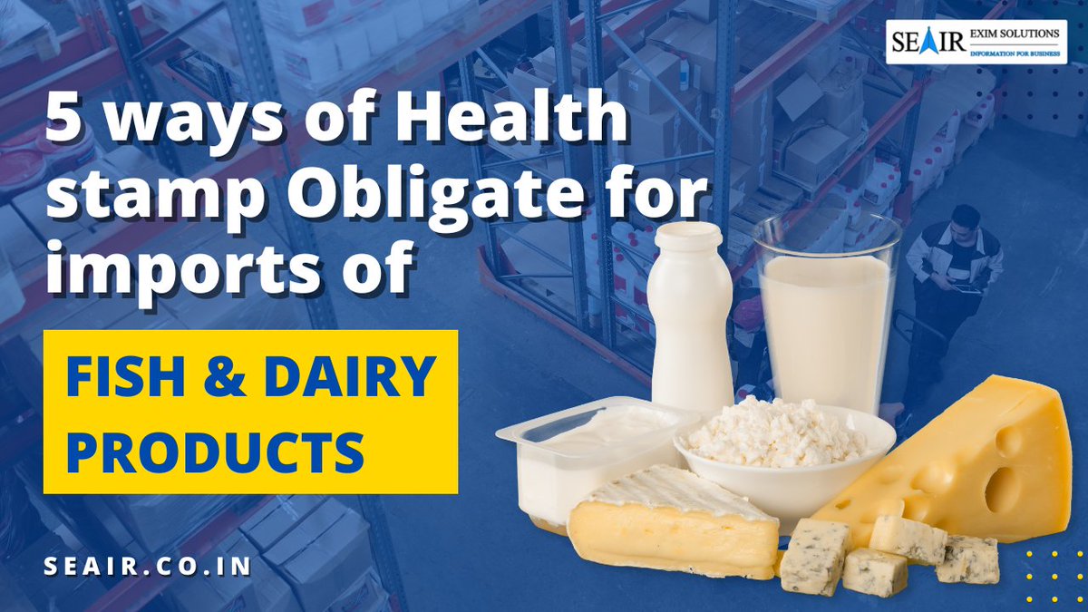 kumar_lalit29k's tweet image. For consignments of Products like milk, milk products, pork, fish, and fish products intended for export to other countries. Several documents are required for trading businesses.
For more details:- shorturl.at/kpv37