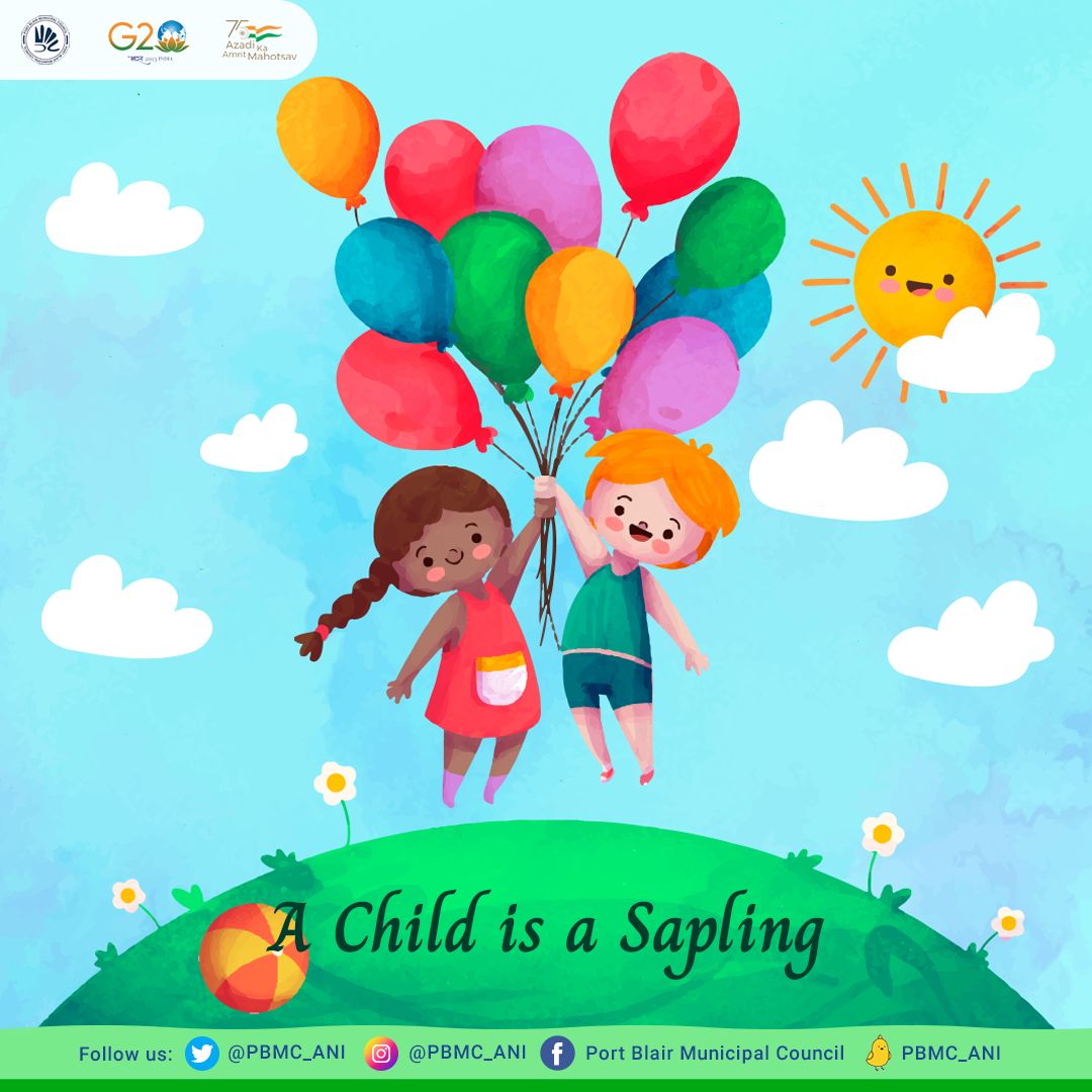 SVPMC_ANI's tweet photo. A child is like a sapling, requiring your care and protection. Nurture them with the values of love, care, and life. Provide enough space for them to grow and explore, and witness them becoming the mighty trees that shade our tomorrow.
#ChildrensDay #NurturingFutureGenerations https://t.co/GEqDL65RX6