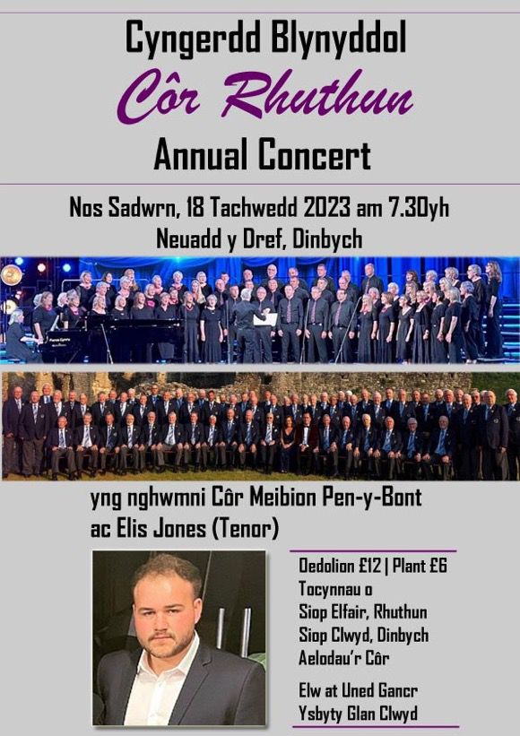 Côr Rhuthun tweet media