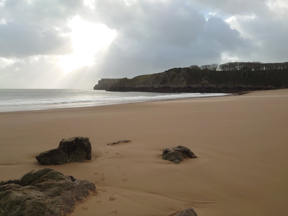 Barafundle in November #Pembrokeshire #bestbeach