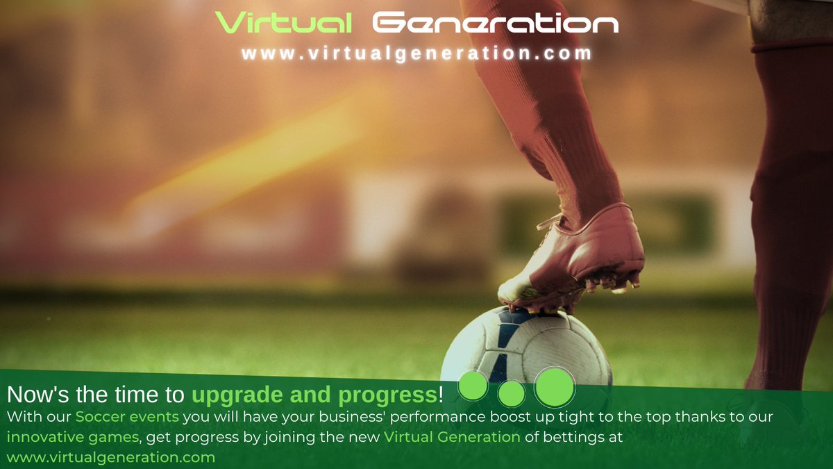 VGeneration01's tweet photo. Soccer in high definition is a replay of the goals from several angles, the same emotions of a real competition!
Only with Virtual Generation, the best of virtual games ...!
#Soccer #GamesOnline #GamesRetail #Mobile #B2B #businessonline https://t.co/Ju34yftJJU