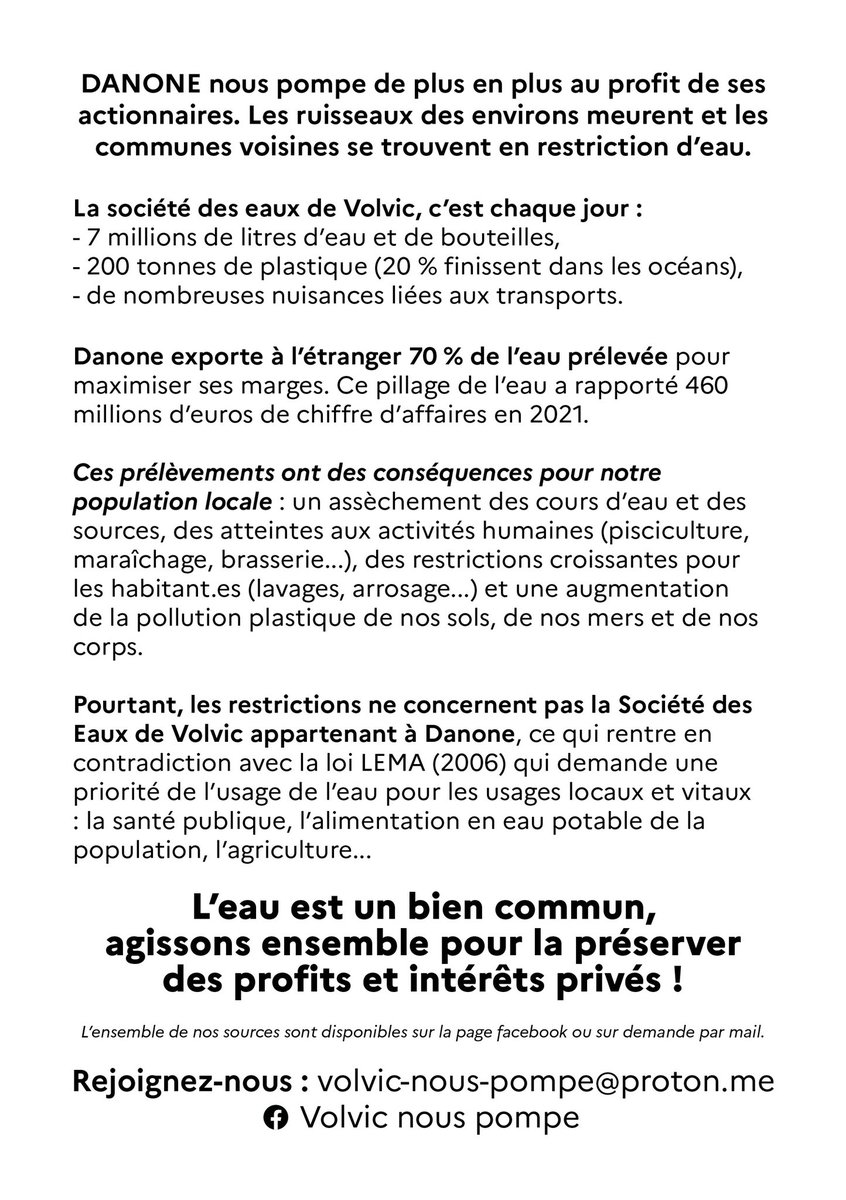 Les Soulèvements des Volcans 63 ⏚ tweet media
