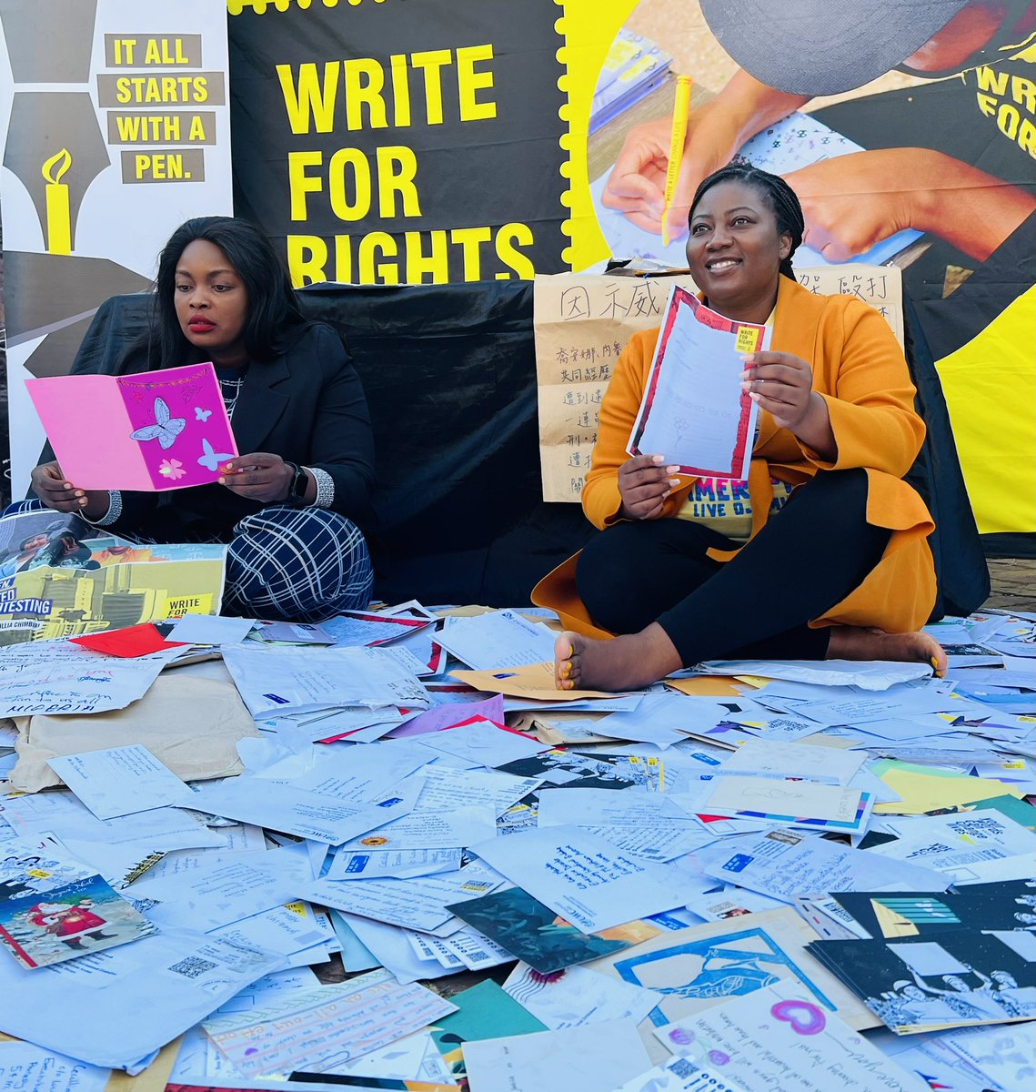 #WriteForRights Works!

Thank you @amnesty for this initiative. 

@amnesty_zim 
@DeproseM