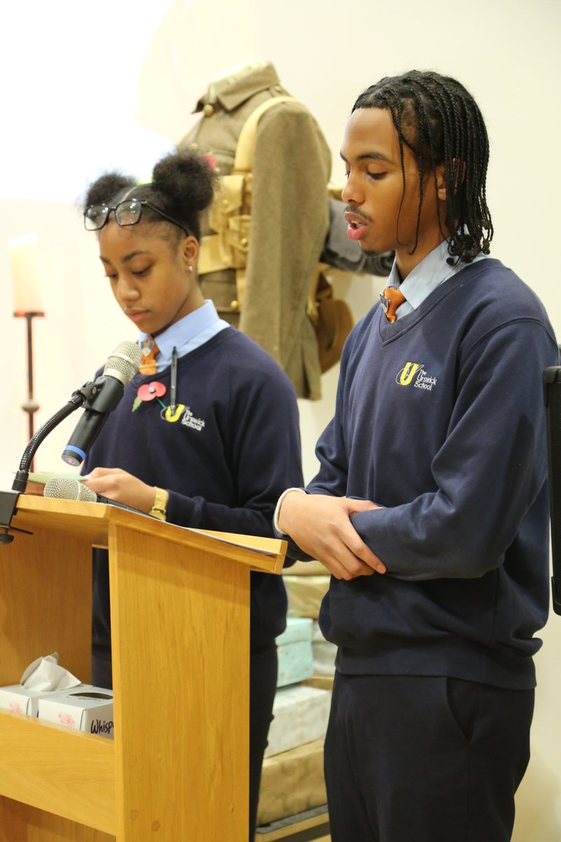 UrswickSchool's tweet image. Last week Urswick remembered victims of war and conflict during a series of special assemblies.