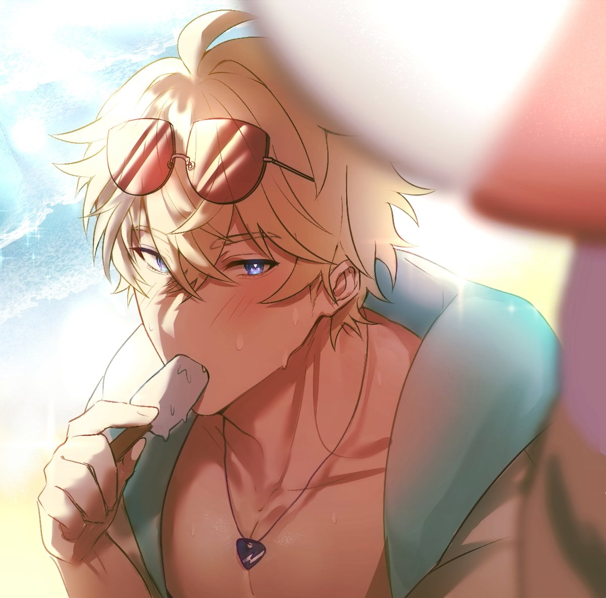man_n_nam's tweet photo. 🍦🏖️

#gepardlandau #Gepard #HonkaiStarRail https://t.co/qMbV4Vw0Je