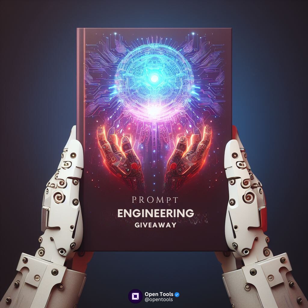 Prompt Engineers earn up to $150,000/year. But it's not easy. That's why you need this 'Prompt Engineering -Complete Guide' to enhance your skills. ✅ Next 48 hrs, it's FREE! To grab it: 1. Follow @opentoolsai (so we can DM you) 2. Repost (much appreciated) 3. Reply…
