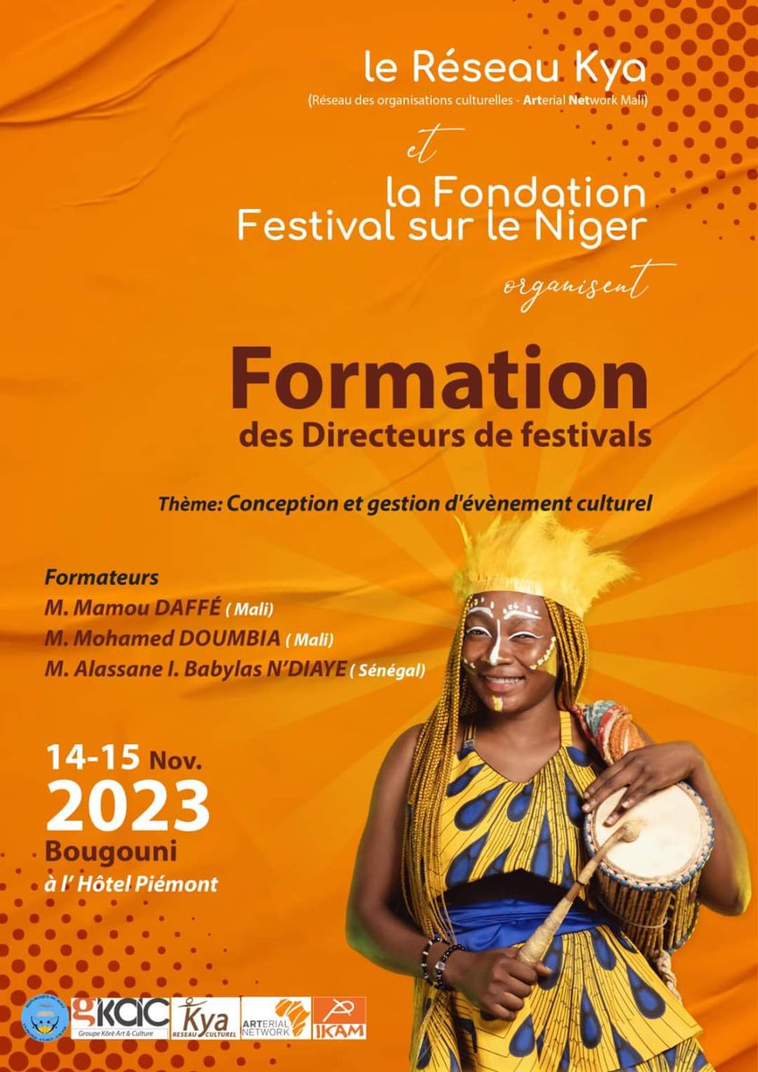 Capacity Building Session host by <a href="/ReseauKya/">Réseau KYA</a> and <a href="/KoreSegou/">Centre Culturel Kôrè - Ségou</a> at Bougouni #Creatives #culturalindustry #capacitybuilding #konesanscpuissance