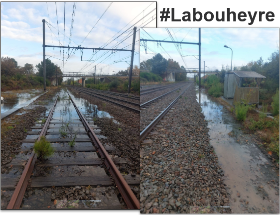 ⚠ #Infotrafic Des limitations de vitesse, liées aux dernières intempéries, entraînent des ralentissements et donc des retards au passage de vos trains sur les axes #LaRochelle↔#Saintes 
#Ychoux↔#Labouheyre
#SainteEulalie↔#Cenon
🚧Les équipes techniques en cours d'intervention