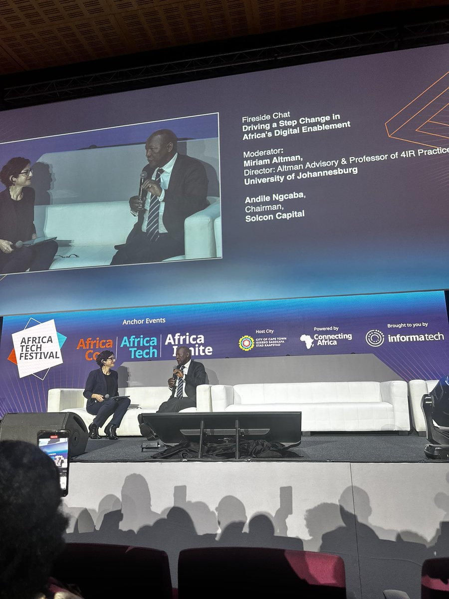 Great to be back 😀 #AfricaTechFestival