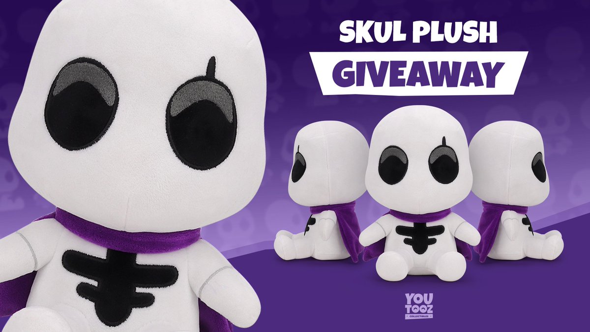 HeroSkul's tweet image. Hello little skeletons!

@youtooz is hosting a giveaway for the adorable Little Bone plush!

Retweet and like @youtooz  for a chance to win a Skul plush!
Winners will be announced shortly!!!
