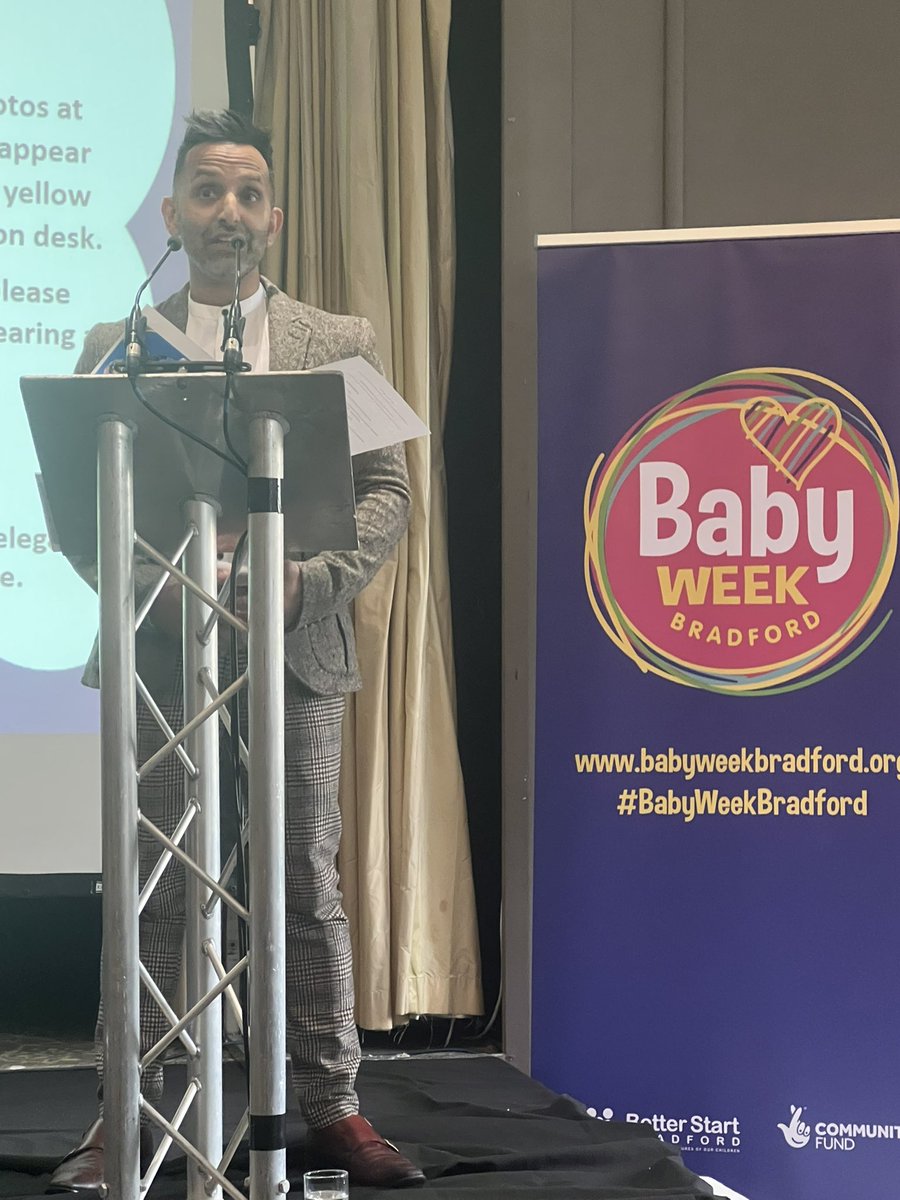 Bradford Baby week has started #BabyWeekBradford 
@DrAmirKhanGP 
@ActAsOneBDC