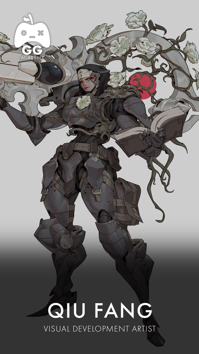 CharacterDesign's tweet photo. @theggacademy Join Qiu Fang for an exclusive live Q&amp;A session where he shares insights into his remarkable journey as a concept artist working on some of the gaming industry's most iconic characters. It's free! 
Saturday, November 18, 2023 5:00 PM Pacific
 https://t.co/ewyRc671XL https://t.co/R5iDN8ezxU