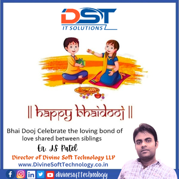DivineSoftTech's tweet photo. Wishing everyone a blessed #bhaidooj❤️ filled with gratitude and prosperity. May the blessings of Lord Krishna shower upon you and your family.
Divine Soft Technology LLP
https://t.co/7nAYdbYeHE
#DivineCelebration #happybhaidooj #bhaidooj #BhaiDooj https://t.co/hrBCzkW9BJ